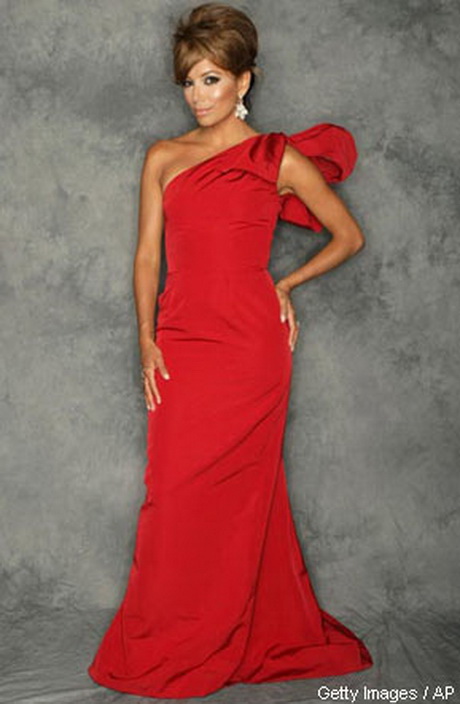 peinados-vestido-rojo-19-13 Frizura crvena haljina