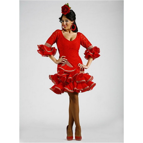 traje-de-flamenca-corto-65-20 Kratki Flamingo odijelo