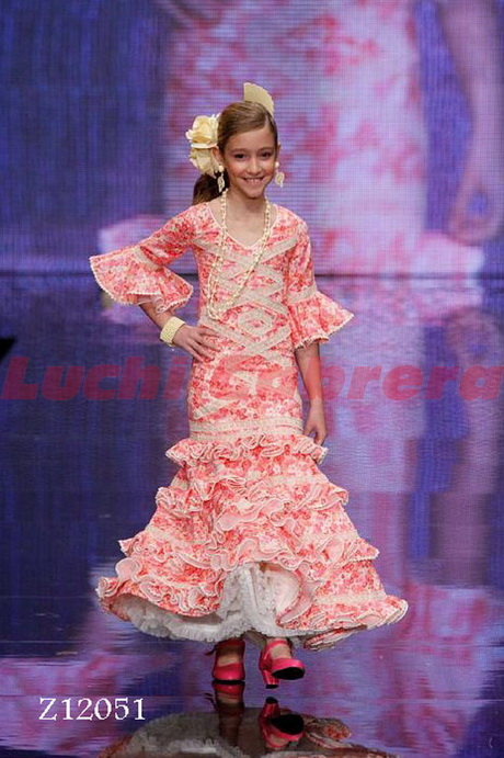 traje-de-flamenca-infantil-88-3 Dječji kostim Flamingo