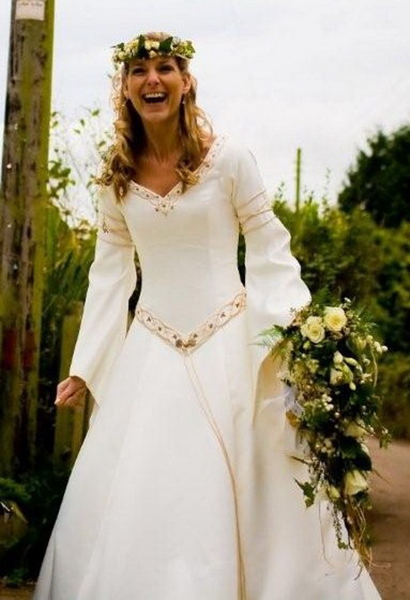 traje-de-novia-medieval-54-3 Srednjovjekovno vjenčanje odijelo