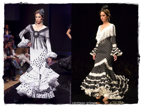 trajes-de-flamenca-en-el-rocio-37-10 Kostimi flamenco u Rocio