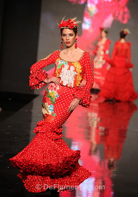 trajes-de-flamenca-en-rojo-21-3 Flamingo kostimi u crvenom