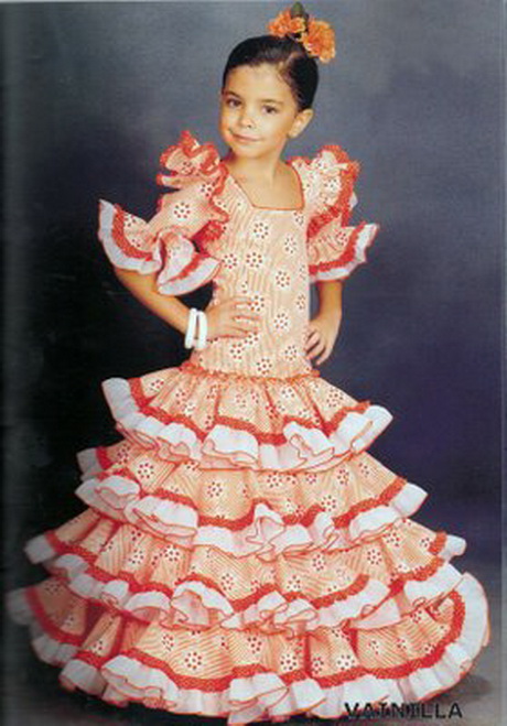 trajes-de-flamenco-para-nios-25-3 Flamingo kostimi za djecu