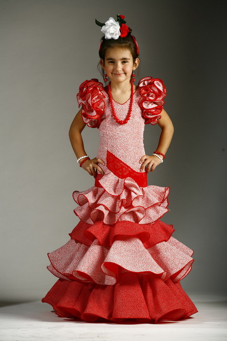 trajes-de-flamenco-para-nios-25-6 Flamingo kostimi za djecu