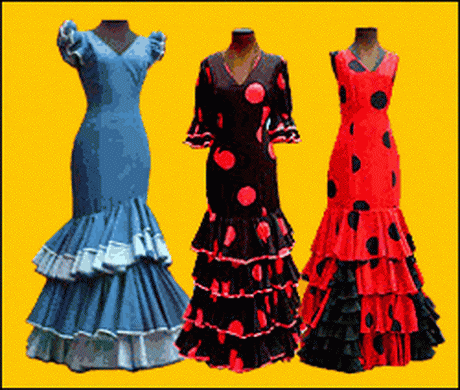 trajes-para-bailar-flamenco-54 Kostimi za ples flamenco