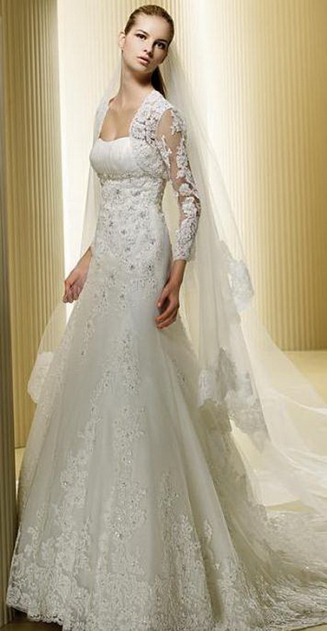 vestido-de-novia-con-encaje-67-9 Vjenčanica s čipkom