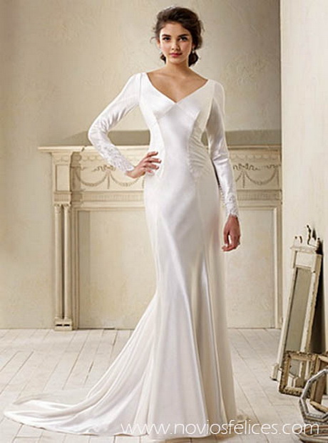 vestido-de-novia-sencillo-pero-elegante-33-8 Jednostavna, ali elegantna vjenčanica