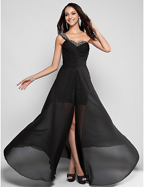 vestido-negro-de-noche-69-2 Crna večernja haljina