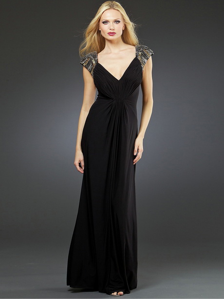 vestido-negro-largo-31-15 Duga crna haljina