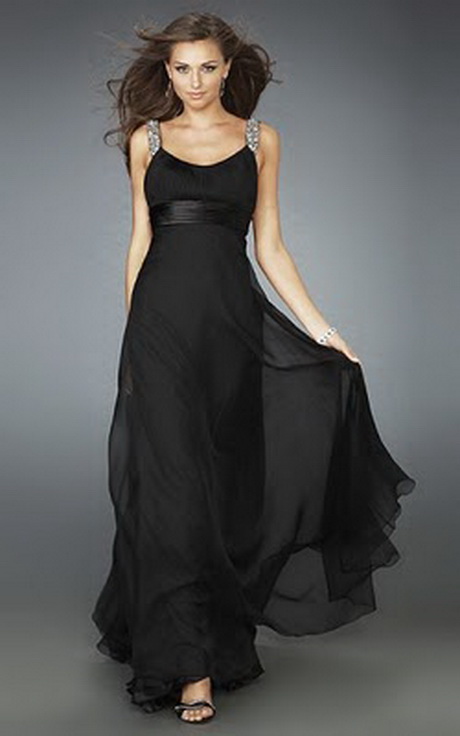 vestido-negro-largo-31-19 Duga crna haljina