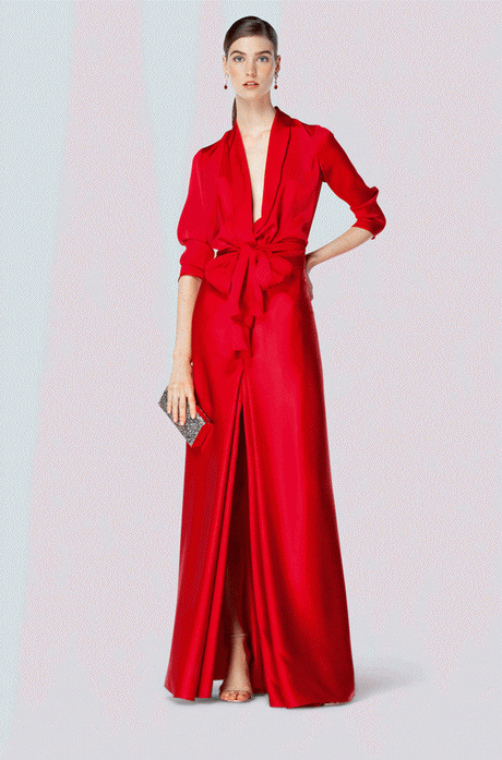 vestido-rojo-carolina-herrera-04 Crvena haljina Carolina Herrera