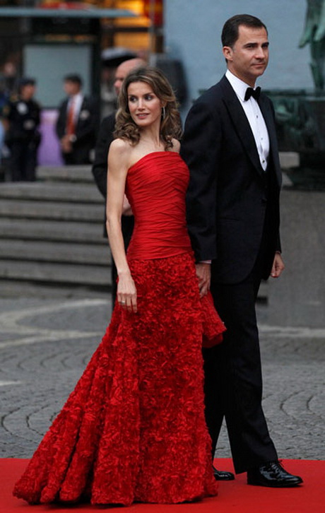 Crvena princeza Leticia haljina