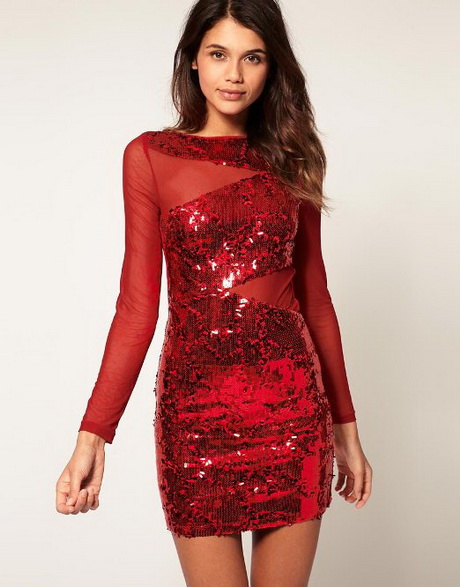 vestido-rojo-fin-de-ao-76-19 Crvena haljina za Novu godinu