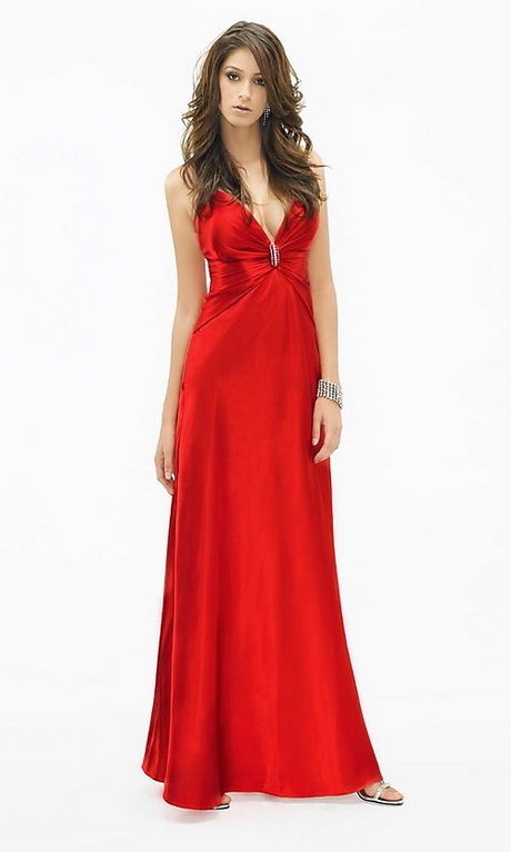 vestido-rojo-largo-71-4 Duga crvena haljina
