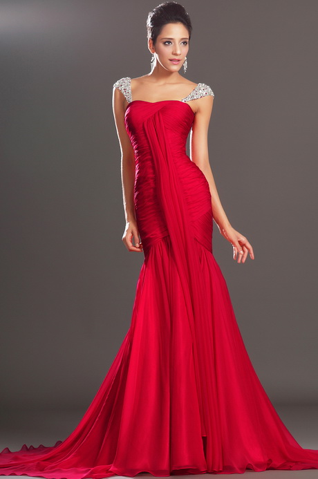 vestido-rojo-largo-71-6 Duga crvena haljina