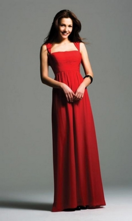 vestido-rojo-largo-71-7 Duga crvena haljina