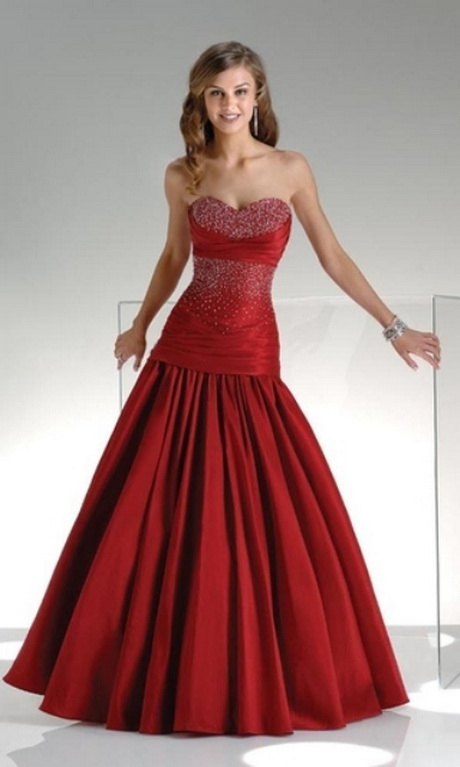 vestido-rojo-largo-71-8 Duga crvena haljina