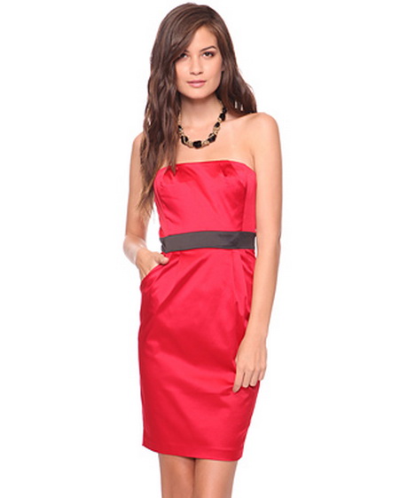 vestido-rojo-palabra-de-honor-43-12 Crvena haljina riječ časti