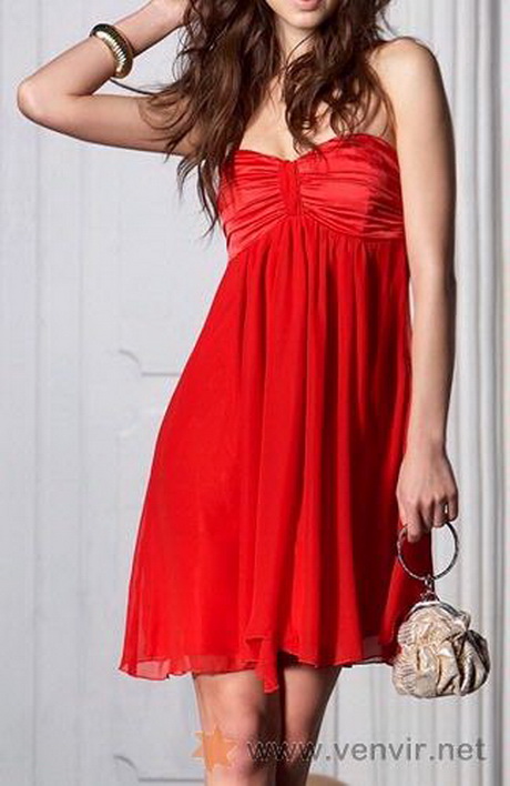 vestido-rojo-palabra-de-honor-43-6 Crvena haljina riječ časti