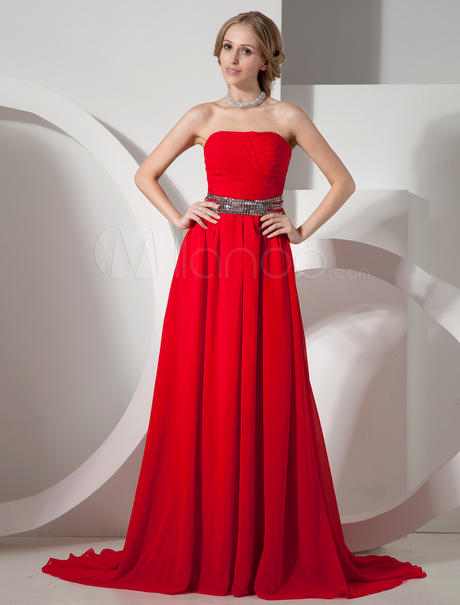 vestido-rojos-de-noche-18-13 Crvena večernja haljina