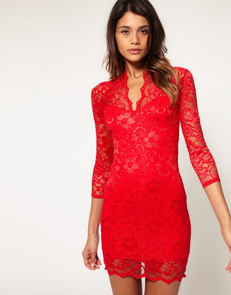 vestido-rojos-22-10 Crvena haljina