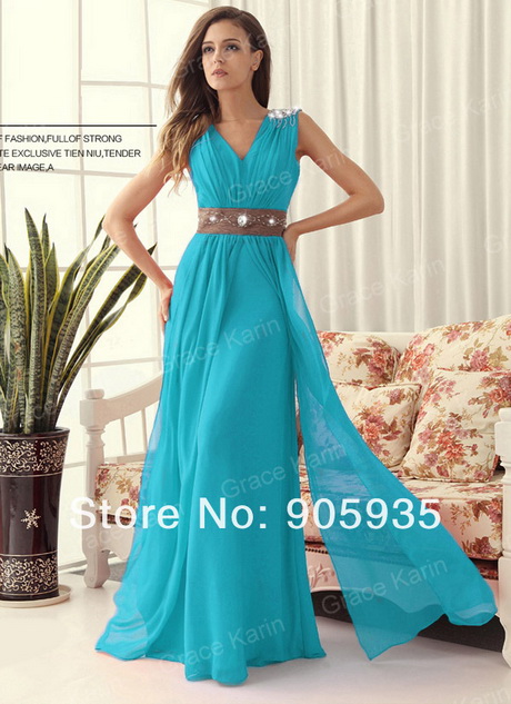 vestidos-azul-turquesa-para-graduacion-32-19 Tirkizna plava haljina za maturante