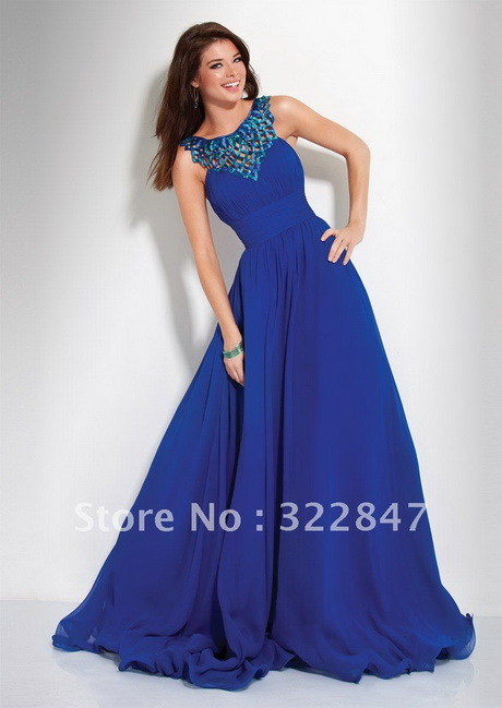 vestidos-azules-largos-39-11 Duge plave haljine