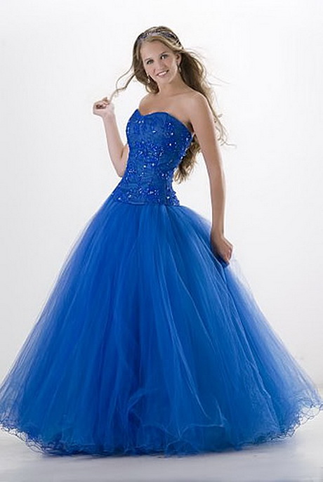 vestidos-azules-para-15-aos-37-16 Plave haljine za 15 godina