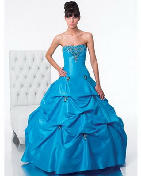 vestidos-azules-para-15-aos-37-17 Plave haljine za 15 godina