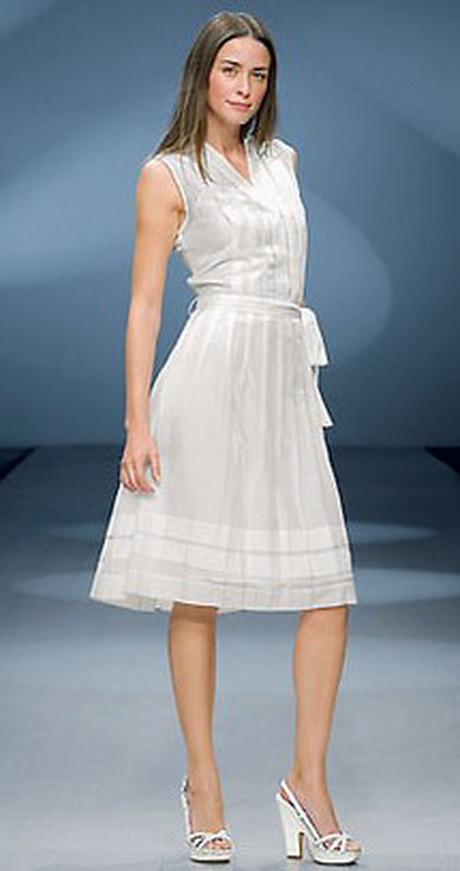 vestidos-blanco-casual-36-6 Casual bijele haljine