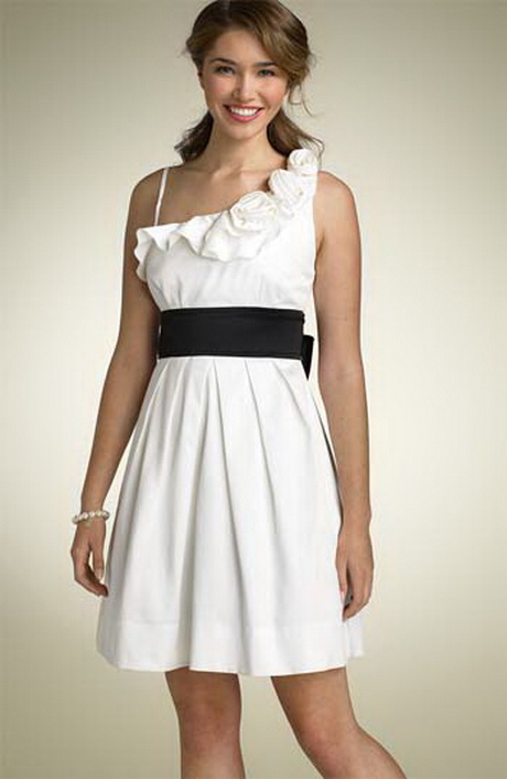 vestidos-blancos-casuales-33-19 Casual bijele haljine