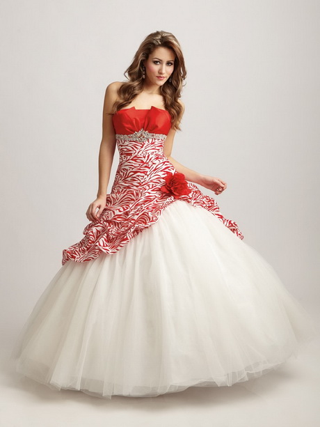 vestidos-blancos-con-rojo-67-3 Bijele haljine s crvenom bojom