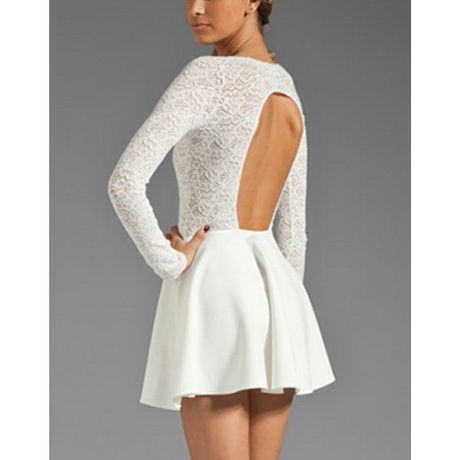 vestidos-blancos-de-encaje-11-20 Bijela čipka haljina