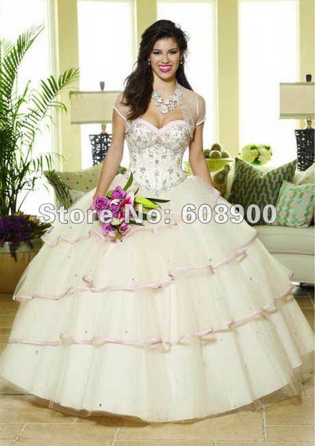 vestidos-blancos-de-quinceanera-17-17 Quinceanera bijele haljine