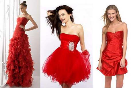 vestidos-casuales-rojos-99 Crvene casual haljine