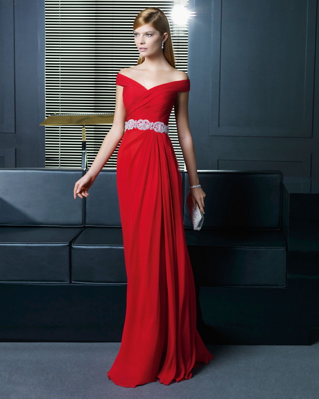 vestidos-coctel-rojo-06-12 Crvene koktel haljine