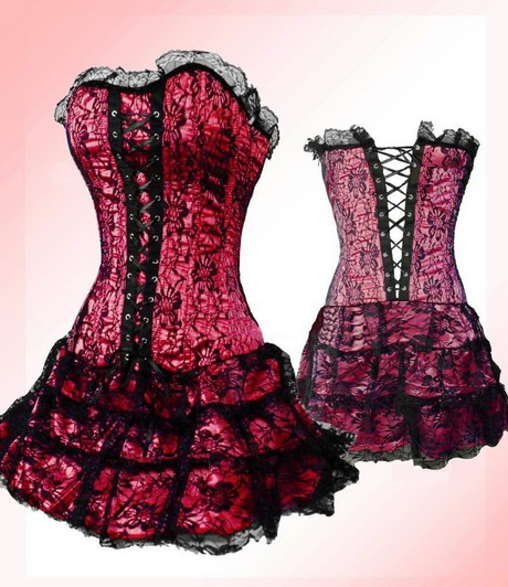vestidos-con-corset-cortos-33-10 Haljine s kratkim steznik