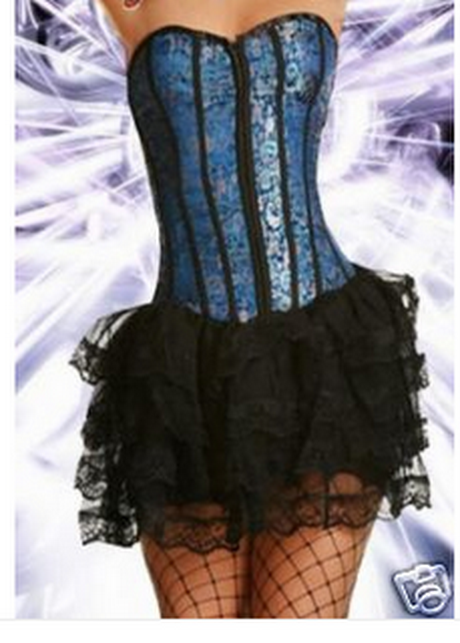 vestidos-con-corset-cortos-33 Haljine s kratkim steznik