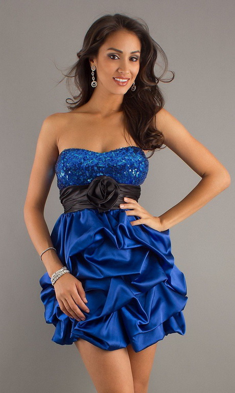 vestidos-corto-azul-90-12 Plave kratke haljine
