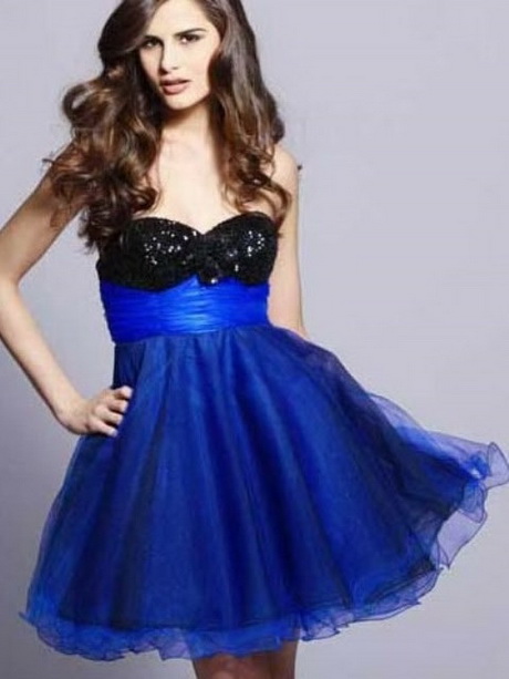 vestidos-corto-azul-90-13 Plave kratke haljine