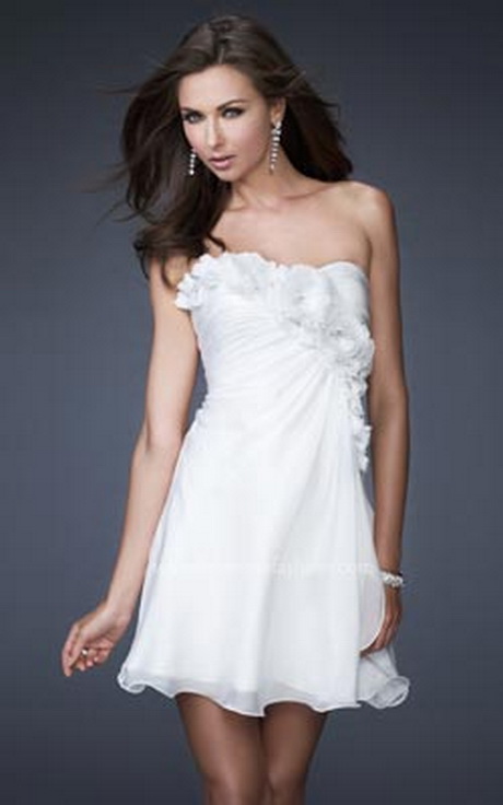 vestidos-corto-blanco-72-7 Bijele kratke haljine