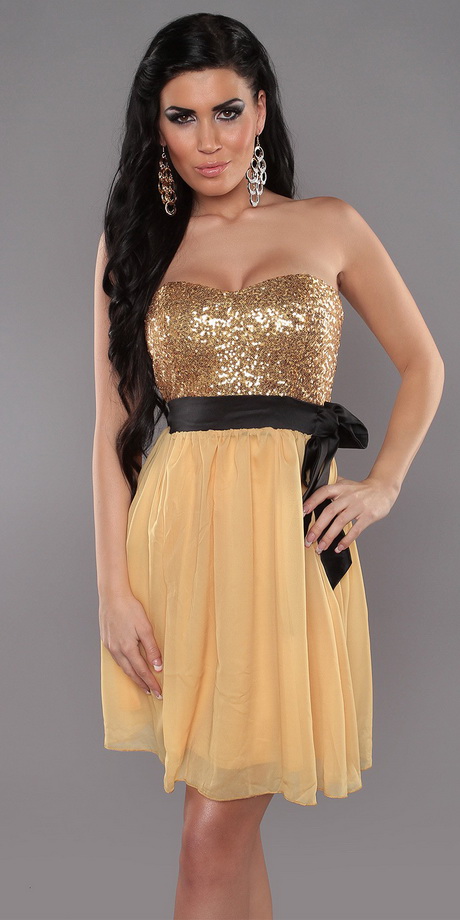 vestidos-cortos-dorados-17-5 Zlatne kratke haljine