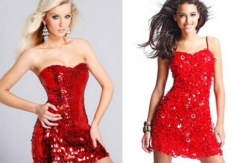 vestidos-cortos-rojo-86-12 Crvene kratke haljine