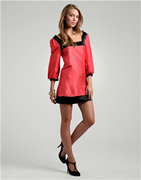 vestidos-cortos-rojos-de-noche-73-4 Crvene kratke večernje haljine