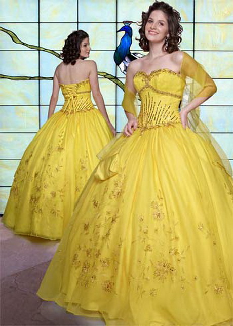 vestidos-de-15-anos-amarillos-37-4 Žute haljine 15 godina
