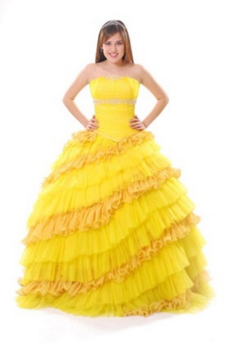 vestidos-de-15-anos-amarillos-37-7 Žute haljine 15 godina