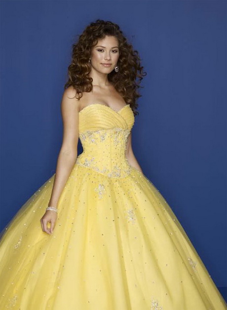 vestidos-de-15-anos-amarillos-37 Žute haljine 15 godina