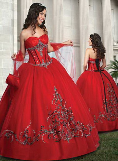 vestidos-de-15-aos-color-rojo-39-13 Haljine 15 godina crvene