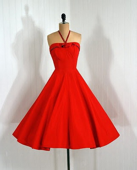 vestidos-de-color-rojo-83-11 Crvena haljina