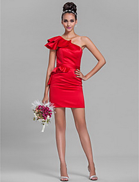 vestidos-de-dama-de-honor-rojos-23-4 Crvene haljine nevjeste